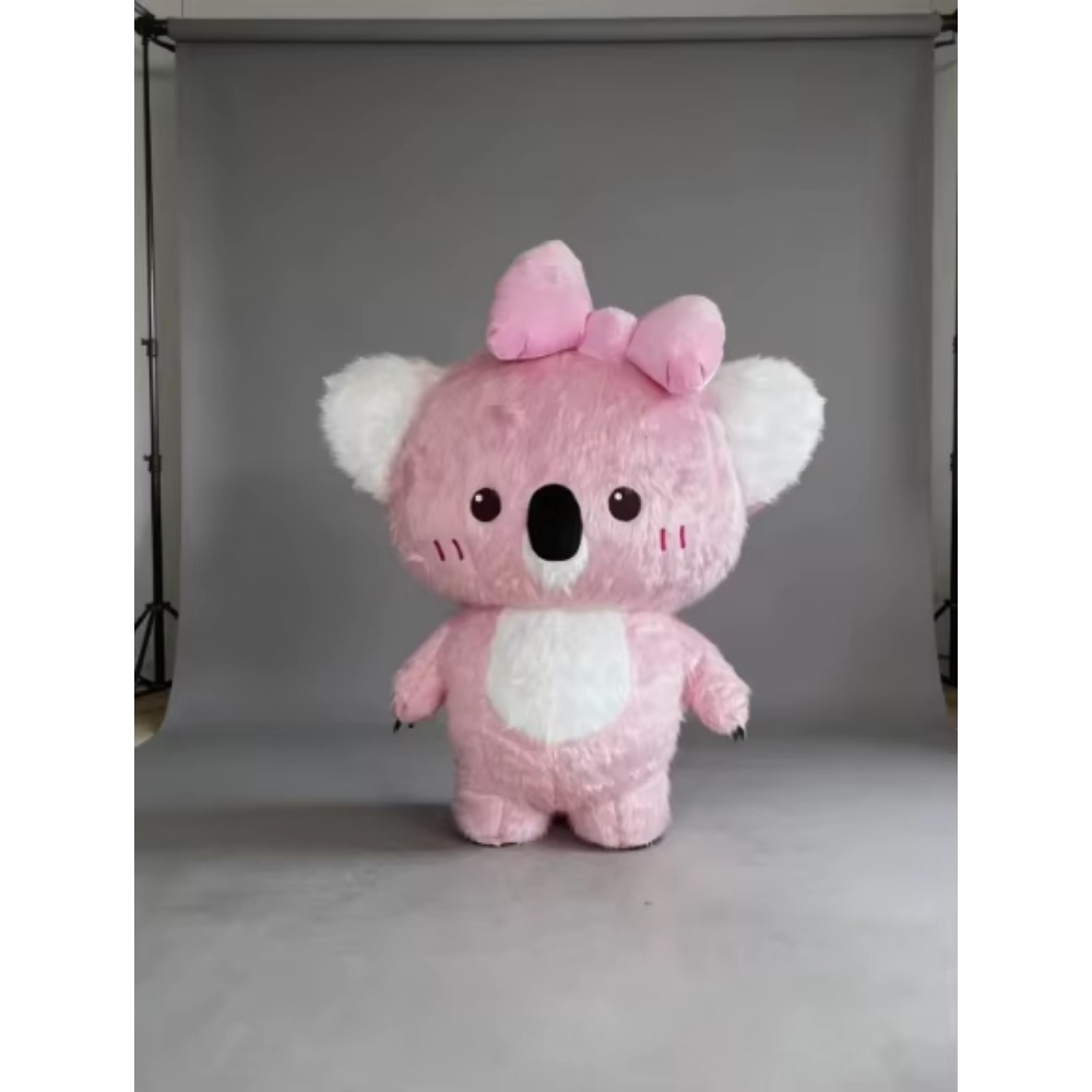 Dresses - Roze Koala Opblaasbaar Kostuum Mascotte Halloween
