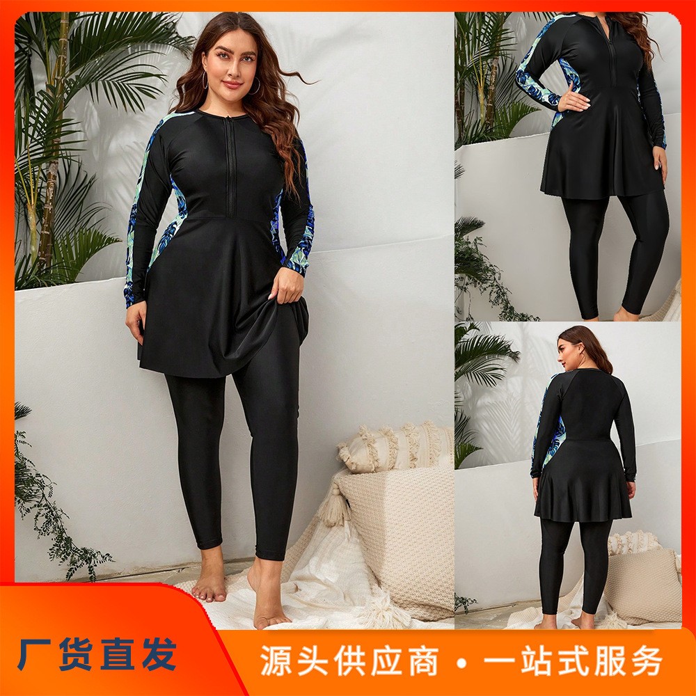 Tops - Badkleding 2026 Dames Tankini Lange Mouwen