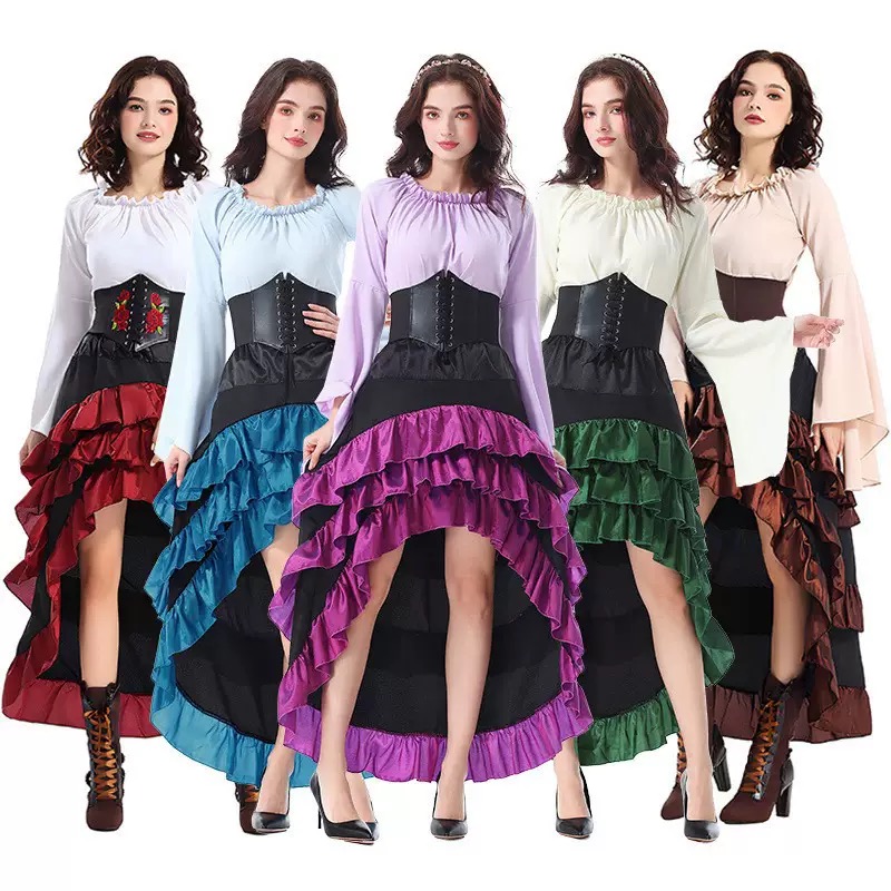 Skirts - Modieuze Halloween-jurk met literaire print, kort