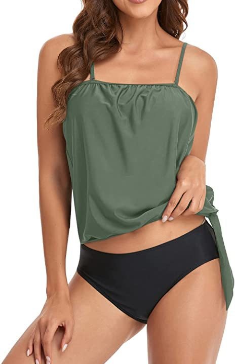 Tankini Dames Bikini Crop Top  - Tops recensie en prijs