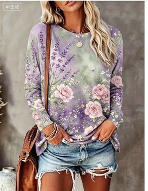 Dames T-shirt met lange mouwen - Blouses recensie en prijs